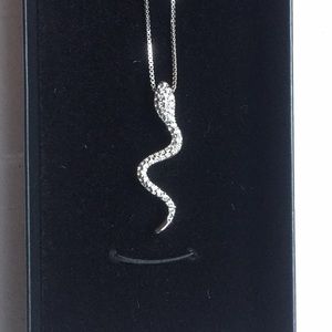 Swarovski crystal Italian horn